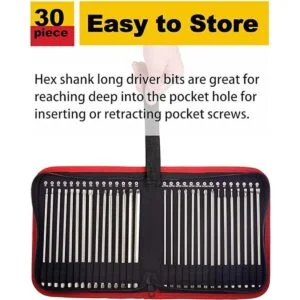 Rocaris Paquete de 30 puntas de destornillador magnéticas_5