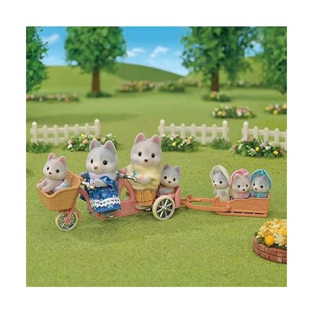 Calico Critters Husky Family juego de 5 figuras_3