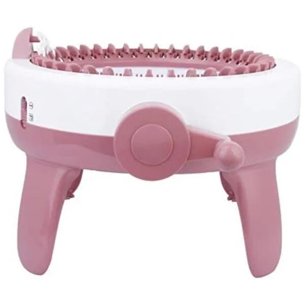 Máquina de tejer de 40 agujas tabla de tejer giratoria_6