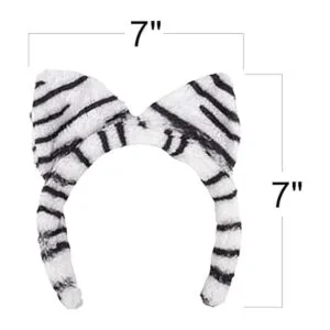 ArtCreativity Orejas de tigre de felpa juego de 12_3