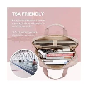 BAGSMART Bolsa para laptop de 17.3 pulgadas maletín_2