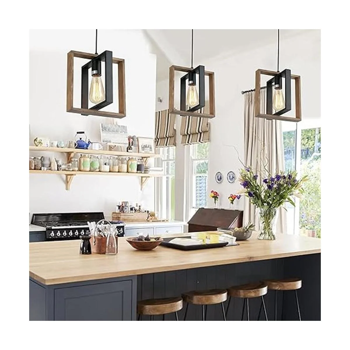 9MMML Iluminación colgante industrial pequeña lámpara_2