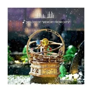 ROBOTIME Rompecabezas de madera 3D para adultos kit de_3