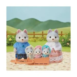 Calico Critters Husky Family juego de 5 figuras_2