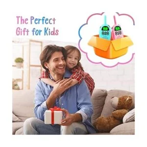 HPROMOT Walkie Talkies para niños paquete de 2 walkie_6