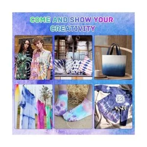 MojiDecor Kit de teñido anudado de 32 colores kit de arte_7