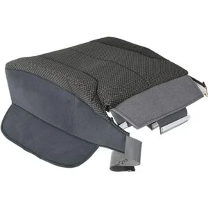 munirater Funda de asiento de tela gris de repuesto para_2