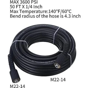 Tool Daily Manguera de lavado de alta presión de 50 pies x_2