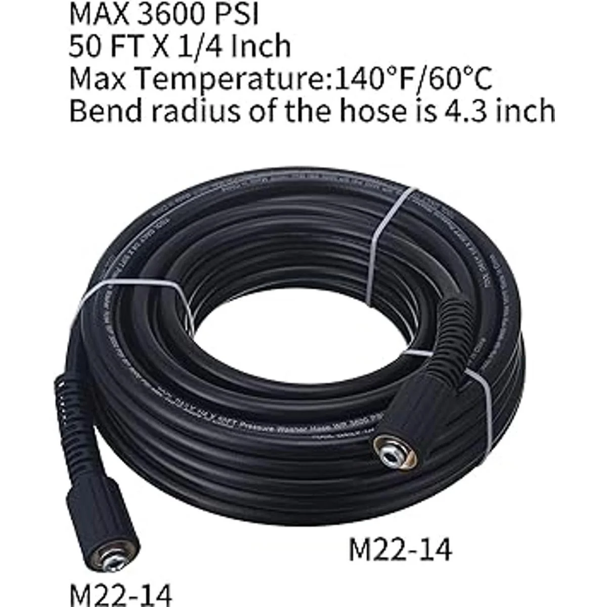 Tool Daily Manguera de lavado de alta presión de 50 pies x_2