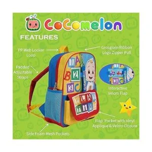 Cocomelon JJs Playtime Mini mochila interactiva para_6