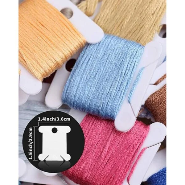 Caydo Hilo de bordado de 447 colores hilos de punto de_3