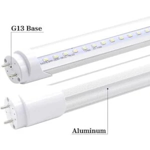 Luces LED de tubo de 2 pies 24 pulgadas 8 W reemplazo_3