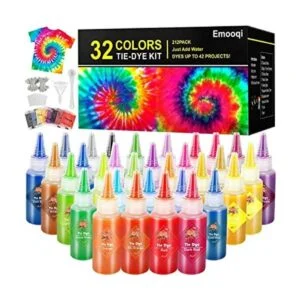 Emooqi Kits de teñido anudado de 32 colores todo en 1_1
