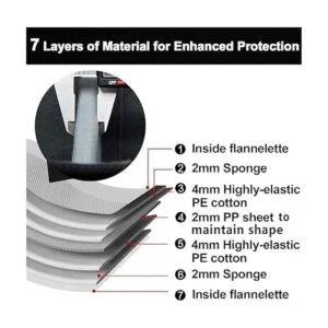 Cwatcun Mochila impermeable para cámara Canon Nikon Sony_6