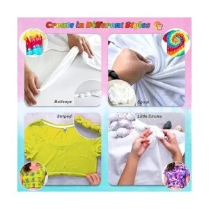 Emooqi Kits de teñido anudado de 32 colores todo en 1_3