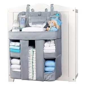 Organizador de pañales colgante XL Apilador de pañales_1