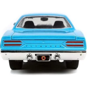 Jada 124 Diecast 1970 Plymouth Roadrunner con figura de_5