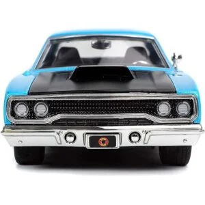 Jada 124 Diecast 1970 Plymouth Roadrunner con figura de_6