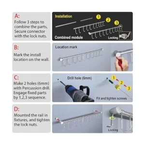 Estante para colgar ollas y sartenes colgador de_4