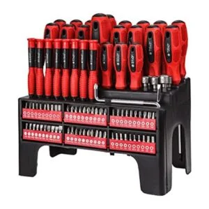 Juego de destornilladores magnéticos de 100 piezas con_1