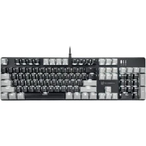 Qisan teclado mecánico para juegos tamaño completo 104_1