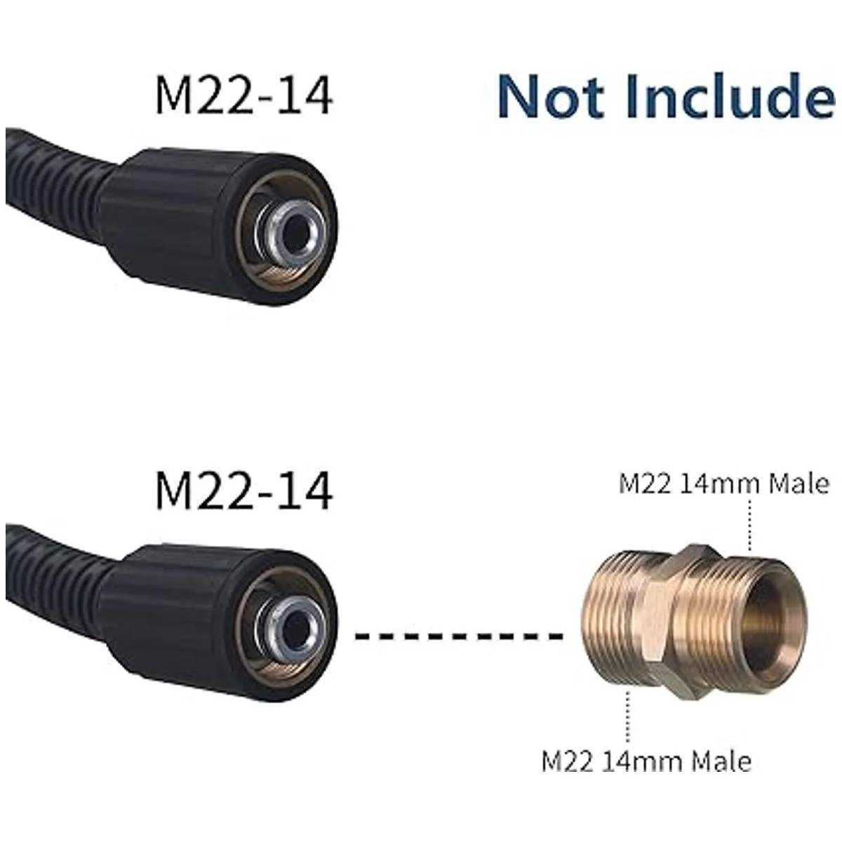 Tool Daily Manguera de lavado de alta presión de 50 pies x_3