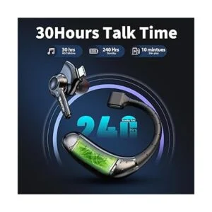 Auriculares Bluetooth de doble micrófono AI con_3