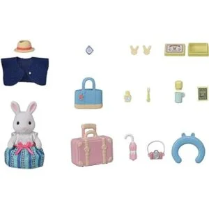 Calico Critters Snow Rabbit Juego de viaje para fin de_3