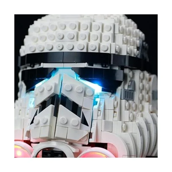 BRIKSMAX Kit de iluminación LED para casco Stormtrooper_4