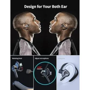 Auriculares Bluetooth de doble micrófono AI con_4