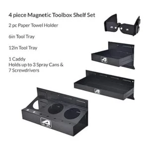 Aain Juego de bandejas magnéticas para caja de_2