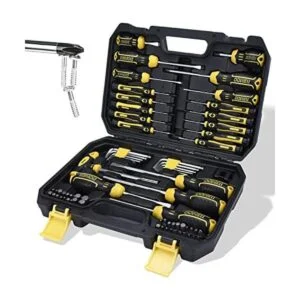 DOWELL Juego de destornilladores magnéticos ranurados_1