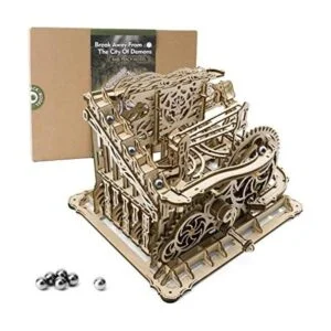 OWNONE 1 Rompecabezas de madera 3D con diseño de mármol_1