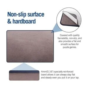 Kidoodler Tablero de rompecabezas con cubierta y bandejas_2