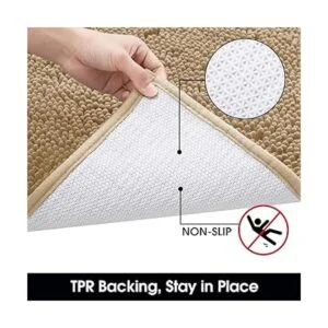 HOMEIDEAS Tapete de felpilla duradero para puerta de_5