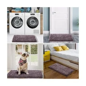 Yimobra Juego de alfombras de baño de 2 piezas alfombras_6