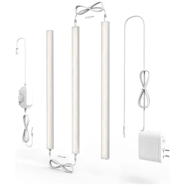 ASOKO Luces LED regulables para debajo del gabinete_1