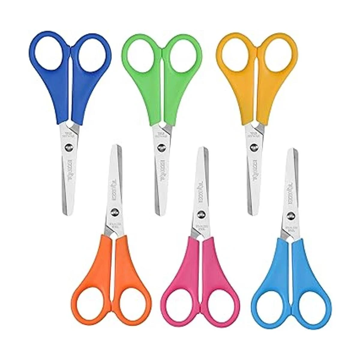 EZZGOL Tijeras a granel para niños paquete de 96 tijeras_4