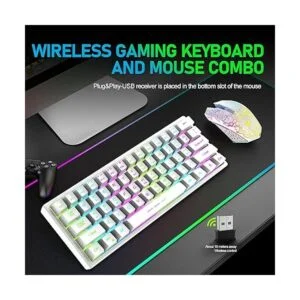 ZIYOU LANG T61 Combo de teclado y mouse inalámbricos para_2