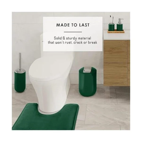 Hunter Green Juego de accesorios de baño de 9 piezas con_5