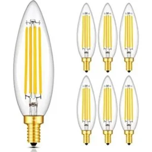 CRLight Bombilla LED de 8 W 3000 K color blanco suave_1