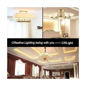 CRLight Bombilla LED de 8 W 3000 K color blanco suave_6