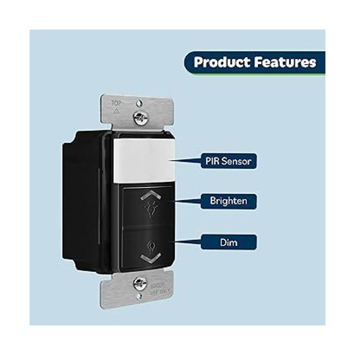 TOPGREENER Regulador de luz con sensor de movimiento_2