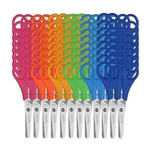 EZZGOL Tijeras a granel para niños paquete de 96 tijeras_1