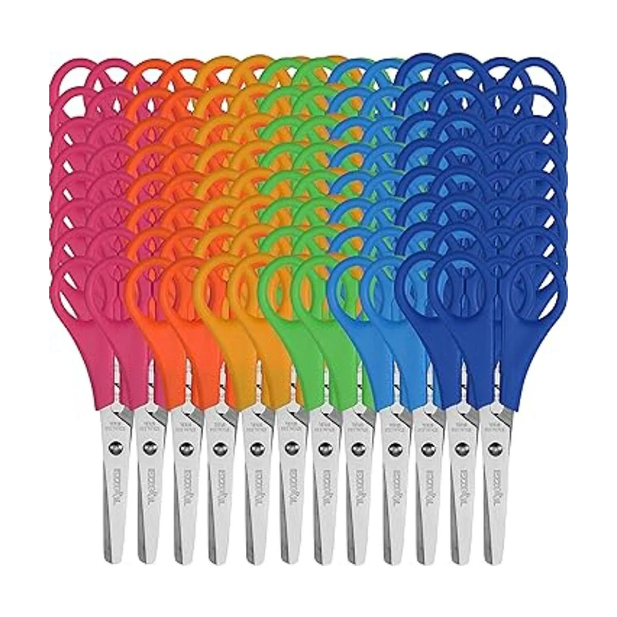 EZZGOL Tijeras a granel para niños paquete de 96 tijeras_1