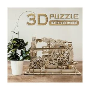 OWNONE 1 Rompecabezas de madera 3D con diseño de mármol_2