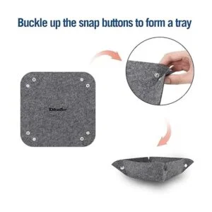 Kidoodler Tablero de rompecabezas con cubierta y bandejas_3