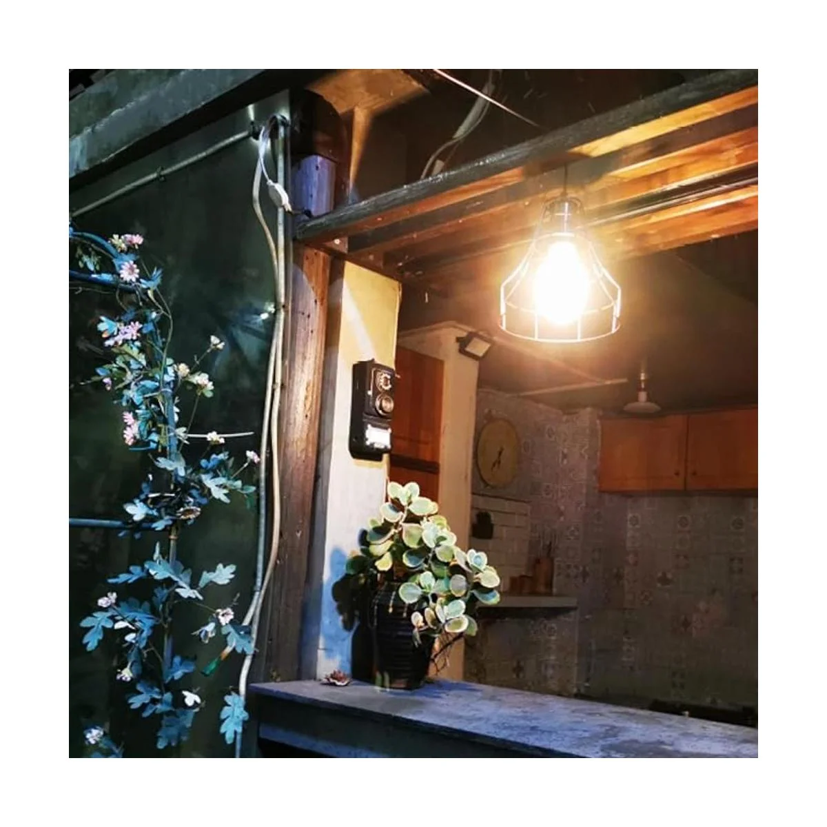 Lámpara solar de techo luz solar de cobertizo con_2