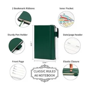 Feela Paquete de 15 cuadernos pequeños de bolsillo a_2