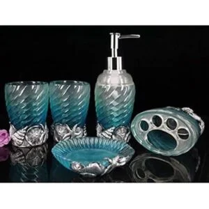 Decoración de baño con estrella de mar y concha de mar_2